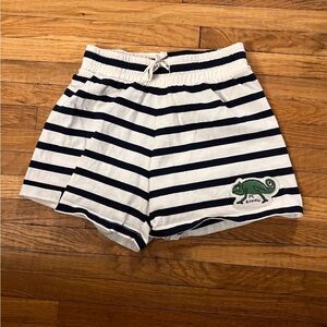 Mini Rodini 9/11 year Striped Chameleon Shorts